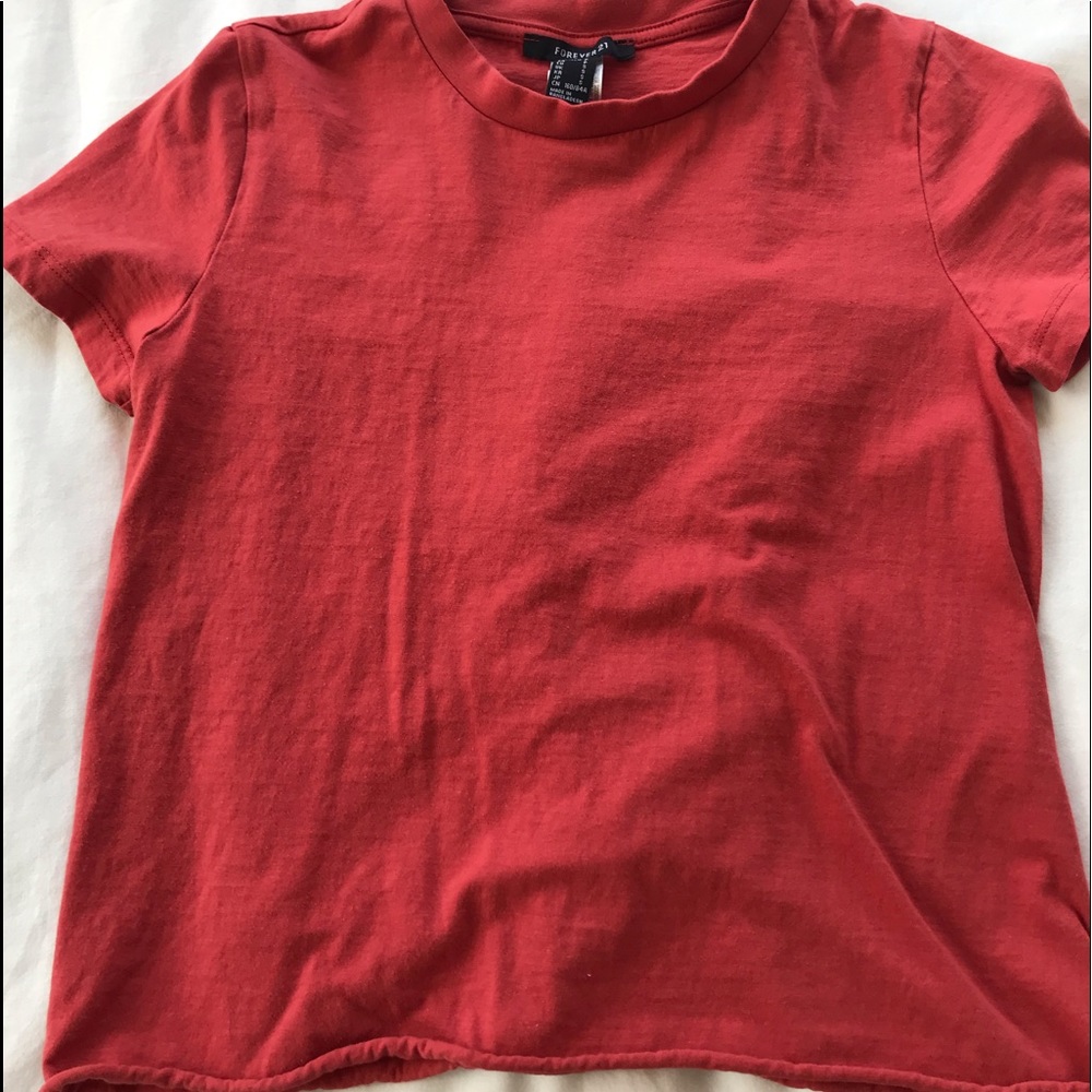 Forever 21 rust t-shirt
